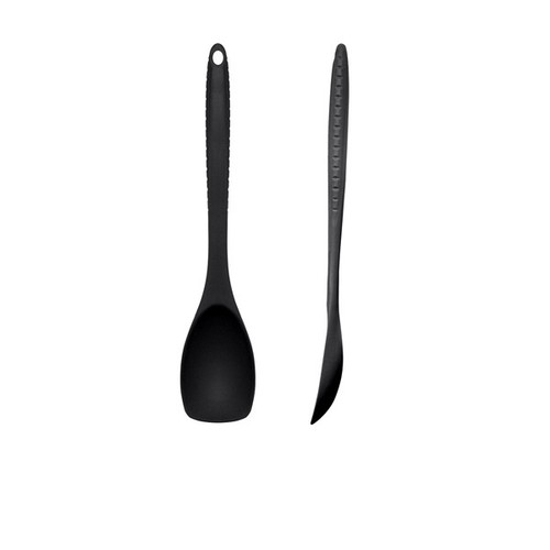 Black silicone spoon for - black, pubs