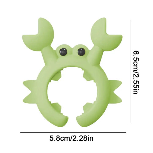 Crab shaped silicone utensil - crab-shaped,