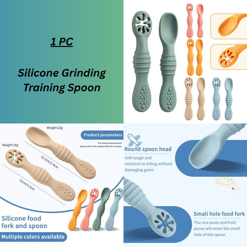 Silicone grinding spoon - silicone,