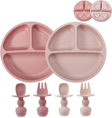 Silicone baby suction plate - silicone,