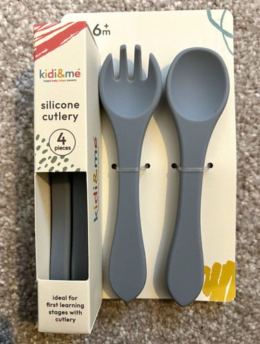 Kidi silicone cutlery set - cutlery,