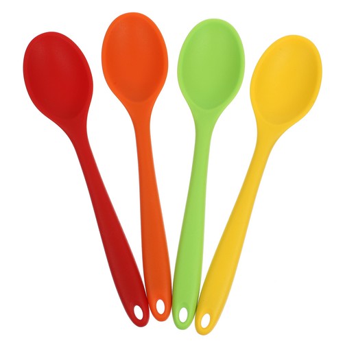 4pcs silicone spoons soup - 4pcs,