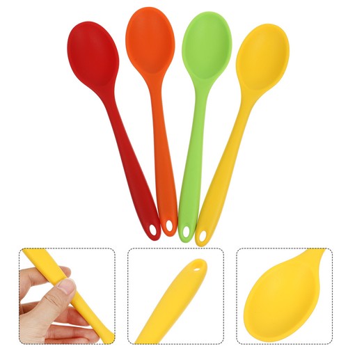 Reusable silicone spoons set - reusable,