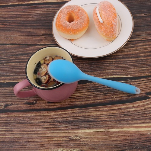 Silicone dinner dessert spoon - dinner,