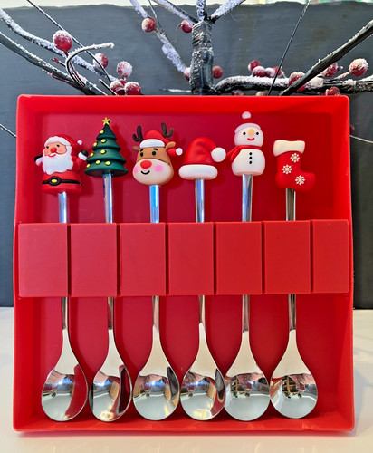 Piece christmas spoon - 6-piece,
