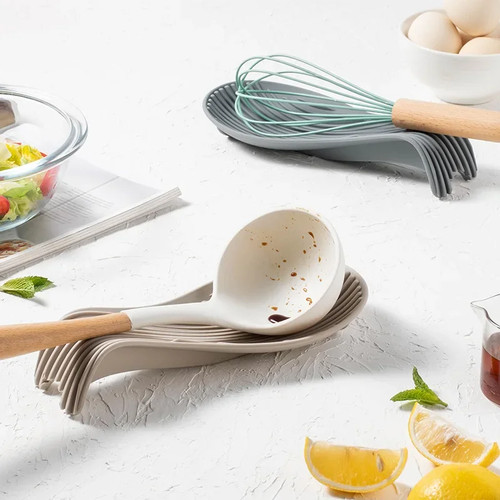 Silicone spoon rest - silicone,