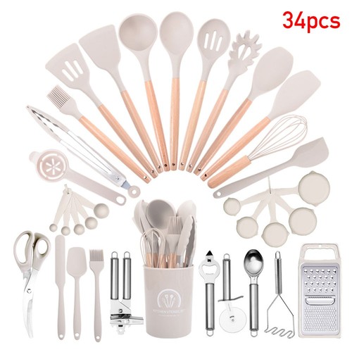 Pcs kitchen utensils - 34, set