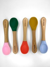 2 Baby cutlery Weaning Spoons
