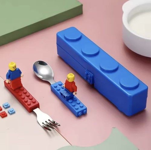 Children fork and spoon set - fork,