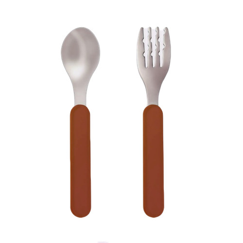 Silicone cutlery set stainless - cutlery,