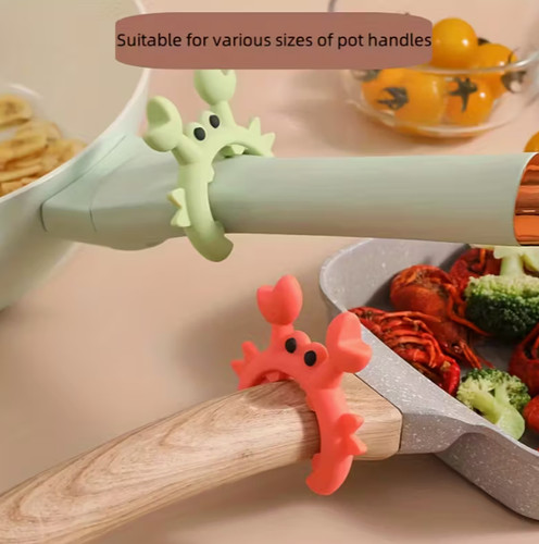 Cute crab shaped silicone - crab,