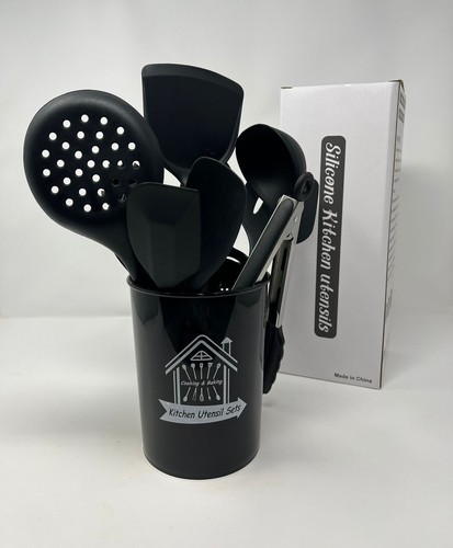 Silicone kitchen utensils set - silicone,