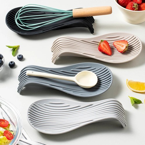 Silicone spoon holder heat - silicone,