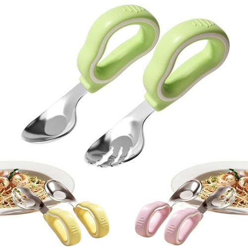2pcs child tableware baby - 2pcs,