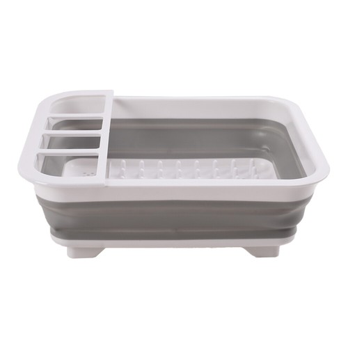 Collapsible dish drainer - collapsible,