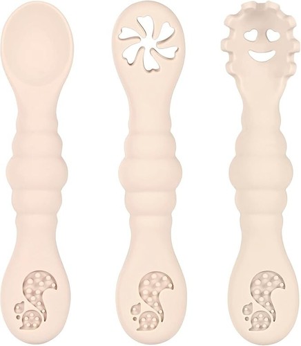 Pcs baby silicone spoon - pcs, &