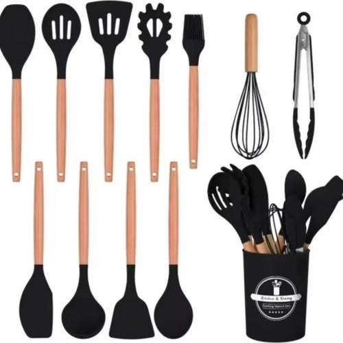 12pcs silicone kitchen - 12pcs,